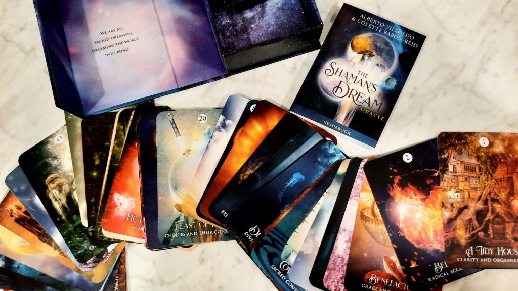 The Shaman's Dream Oracle deck and guidebook