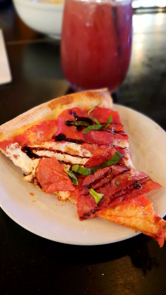 The Naples is my favorite pizza at Factory by Beer Tree Brew