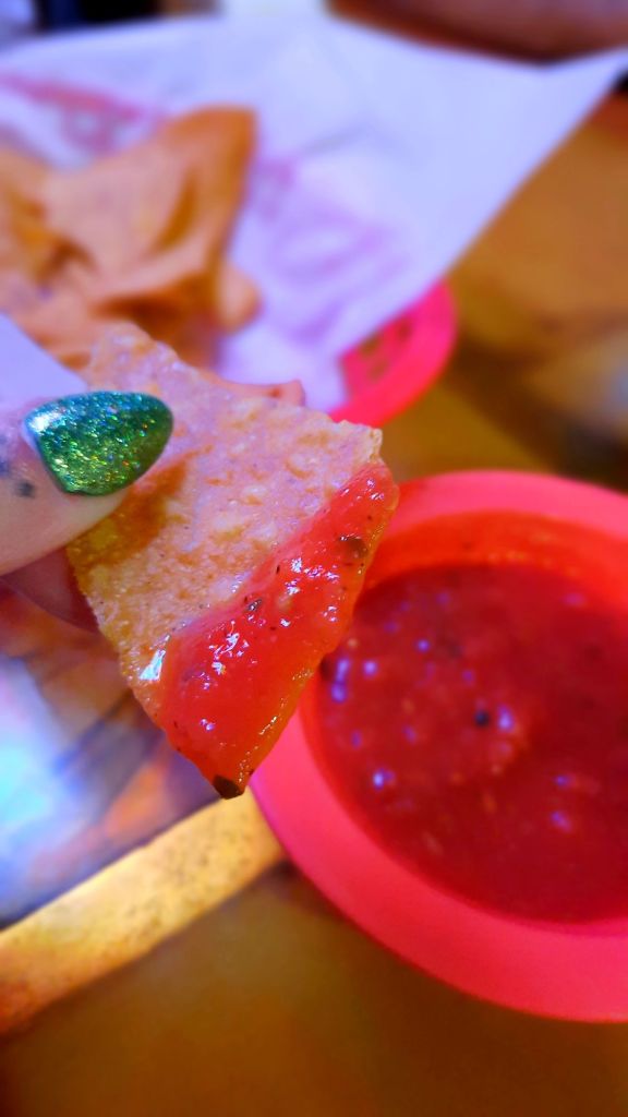 Fresh chips and salsa at Hacienda Mexican Restaurant in Binghamton, New York