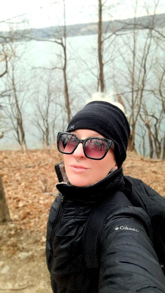 Hiking at the Sims-Jennings Preserve at Cayuga Cliffs in Lansing, New York - Finger Lakes FLX outdoors hiking trails - women who hike - NY travel blogger
