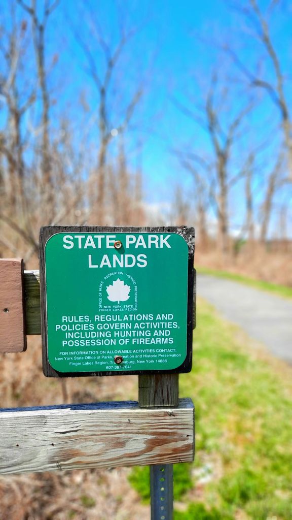 The Black Diamond Trail is managed by New York State Parks.  