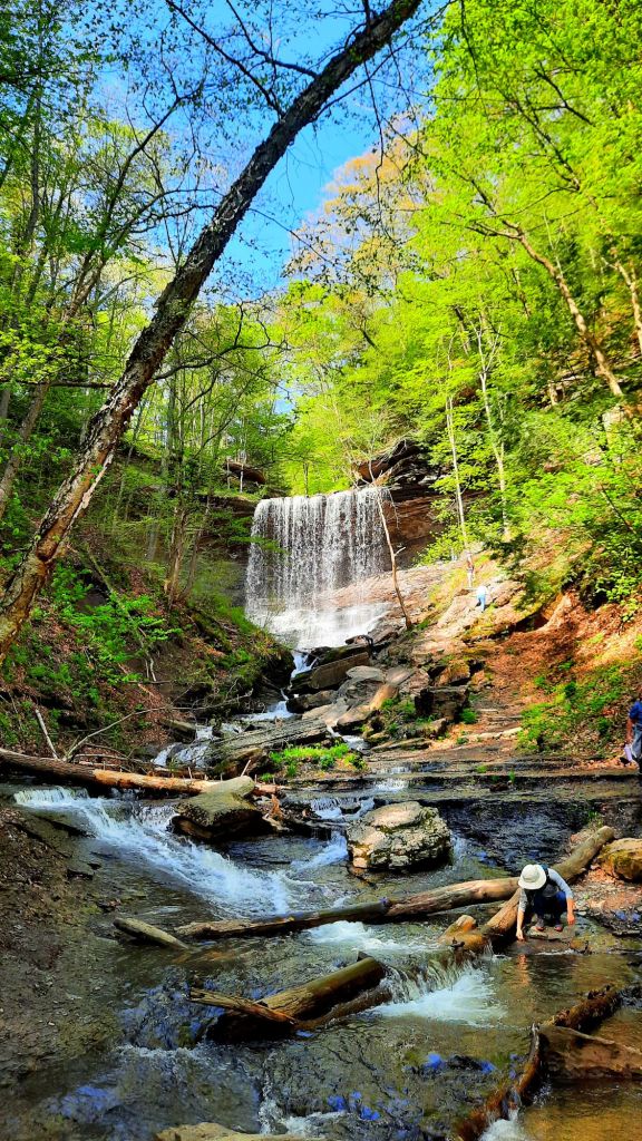 Tinker Falls in Truxton, New York - NY waterfalls cny flx may 2025 spring season nature photography