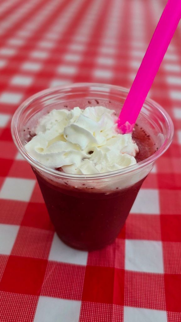 Strawberry daiquiris at the Owego Elks Lodge