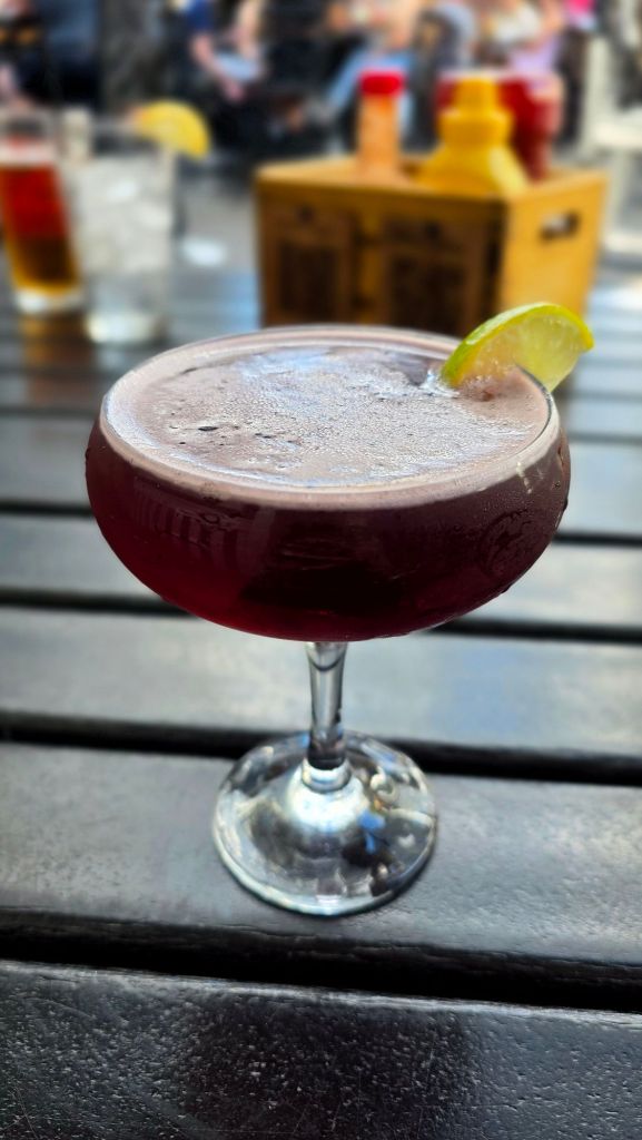 Very Berry Martini (?) - they didn't have a cocktail menu so I asked for something fruity and fun, and they didn't disappoint. Backyard Ale House Scranton Pennsylvania