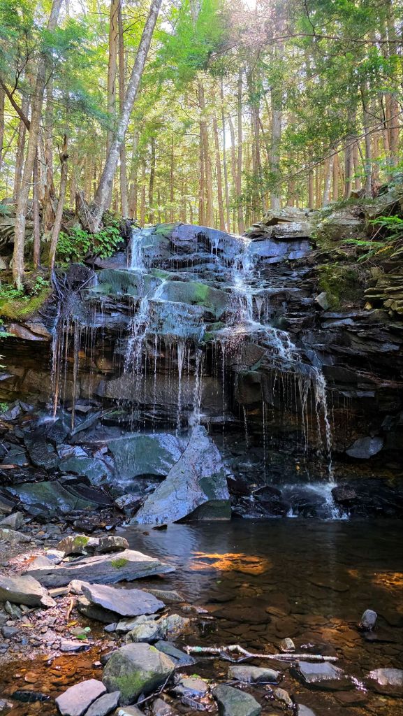 Dutchman Falls in Dushore, PA