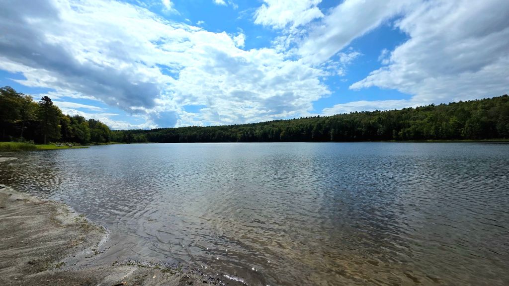 Bowman Lake at Bowman Lake State Park in Oxford, NY
