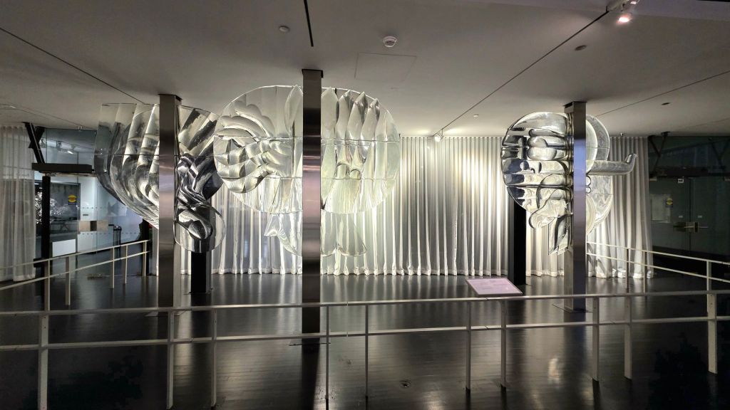 Beautiful glass art at Corning Museum of Glass in Corning NY